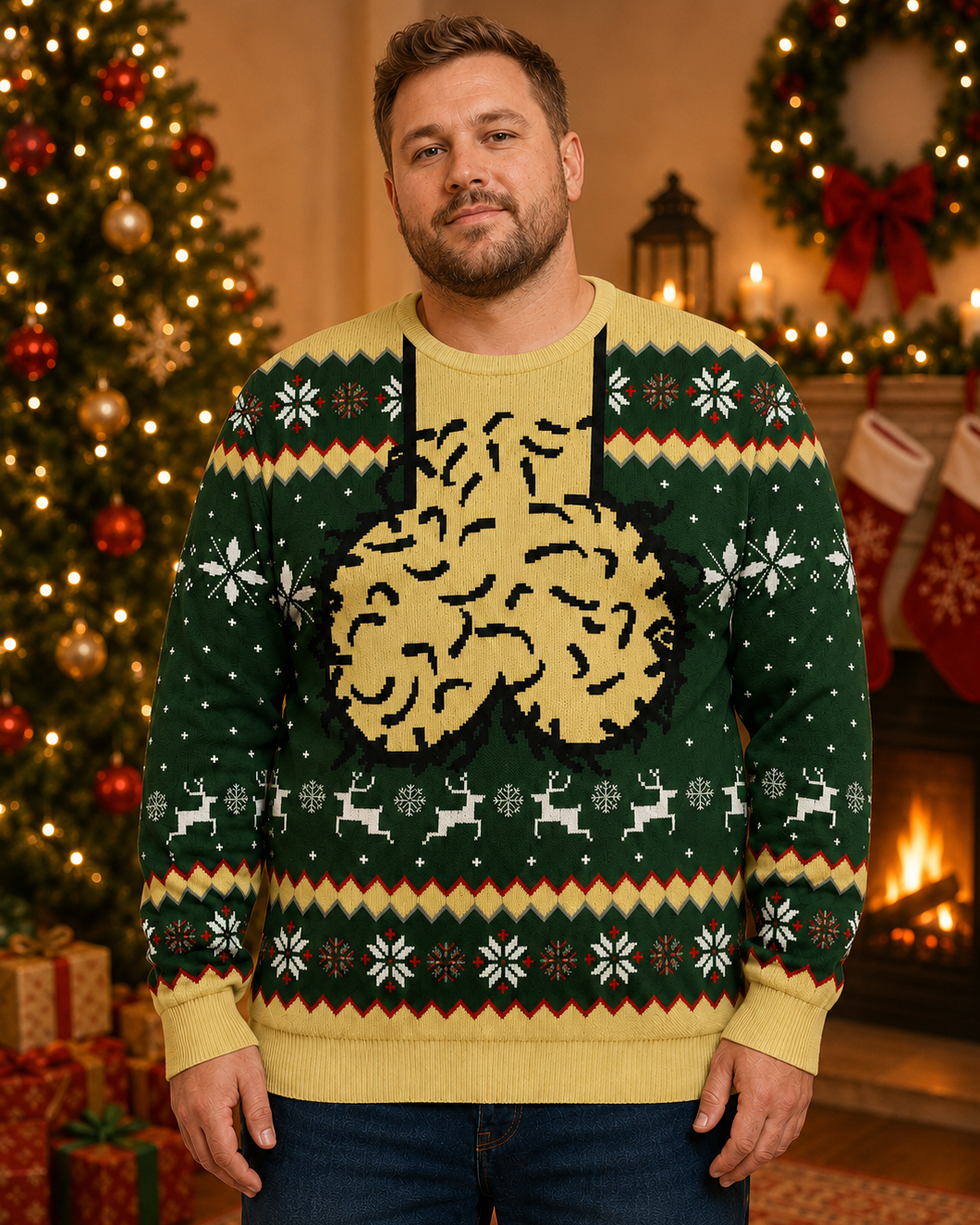 Festive Christmas Knit Sweater