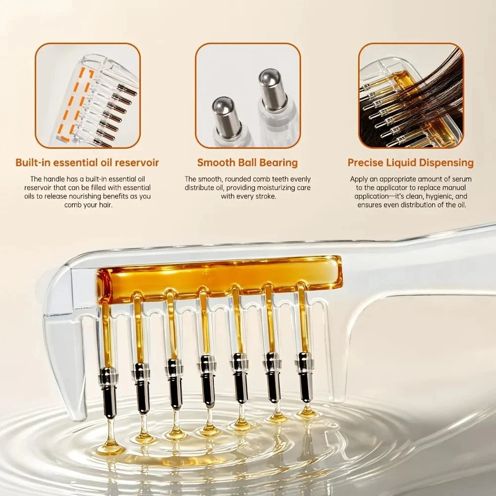 Scalp massage comb