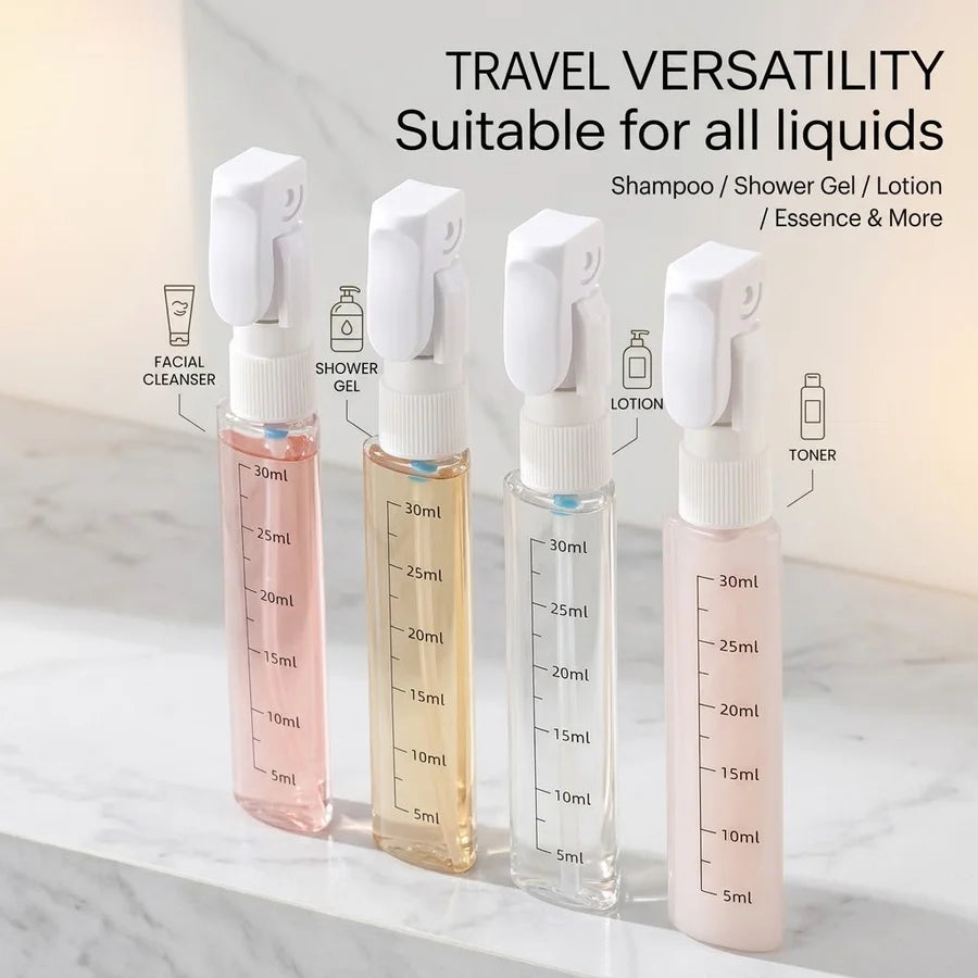 4 in 1 Travel Pump Bottle