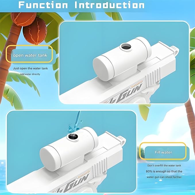 Double-Spray Water Prank Gun