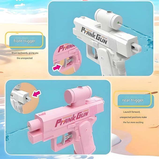 Double-Spray Water Prank Gun