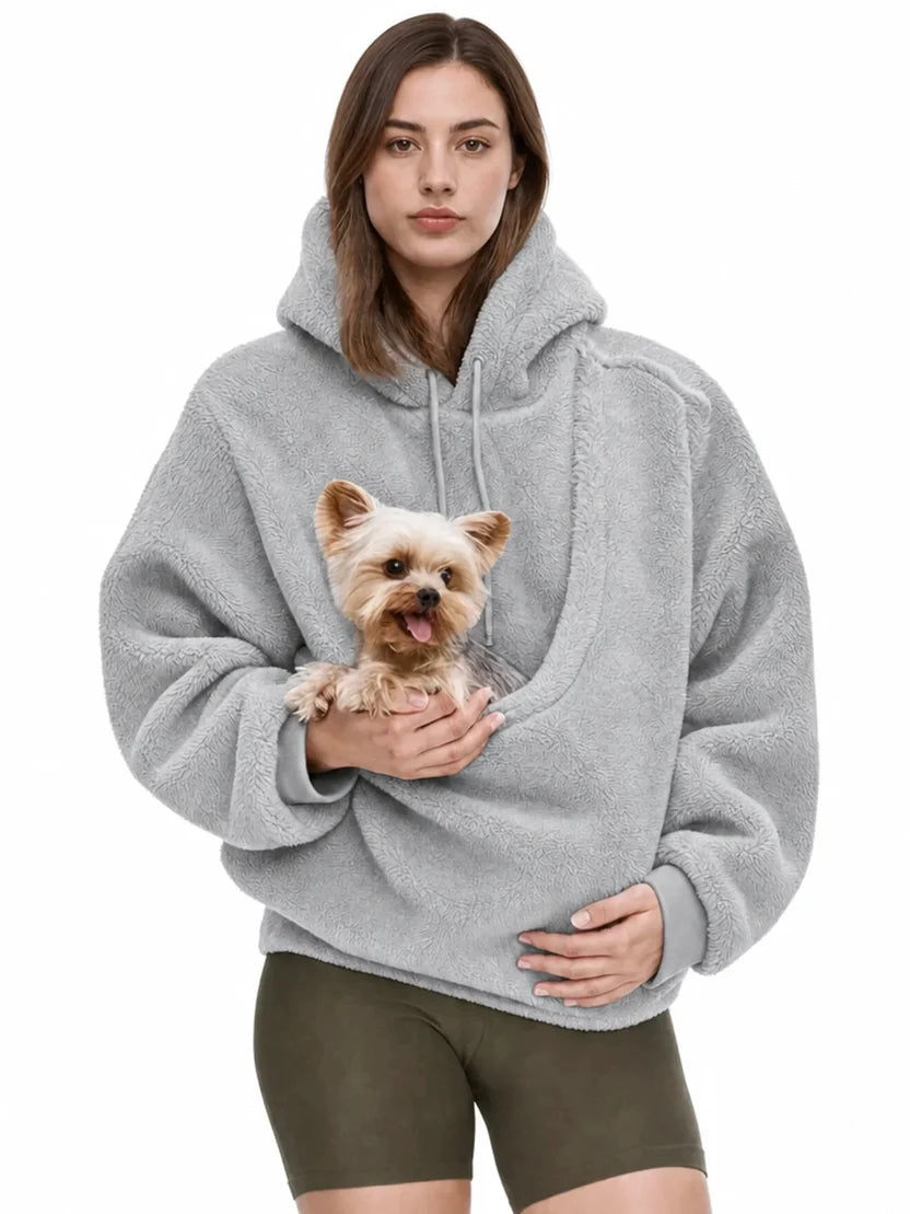 Cozy Pet Carry Hoodie