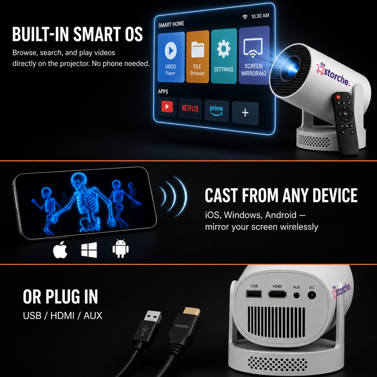 Smart Mini Projector