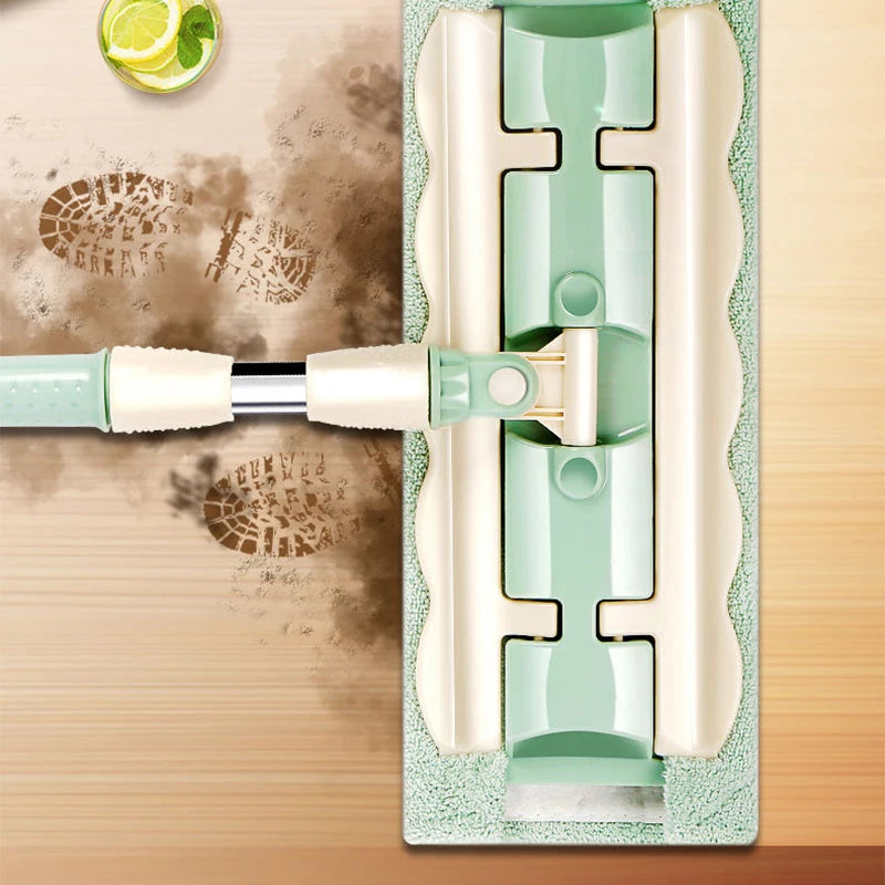Adjustable Telescopic Microfiber Mop