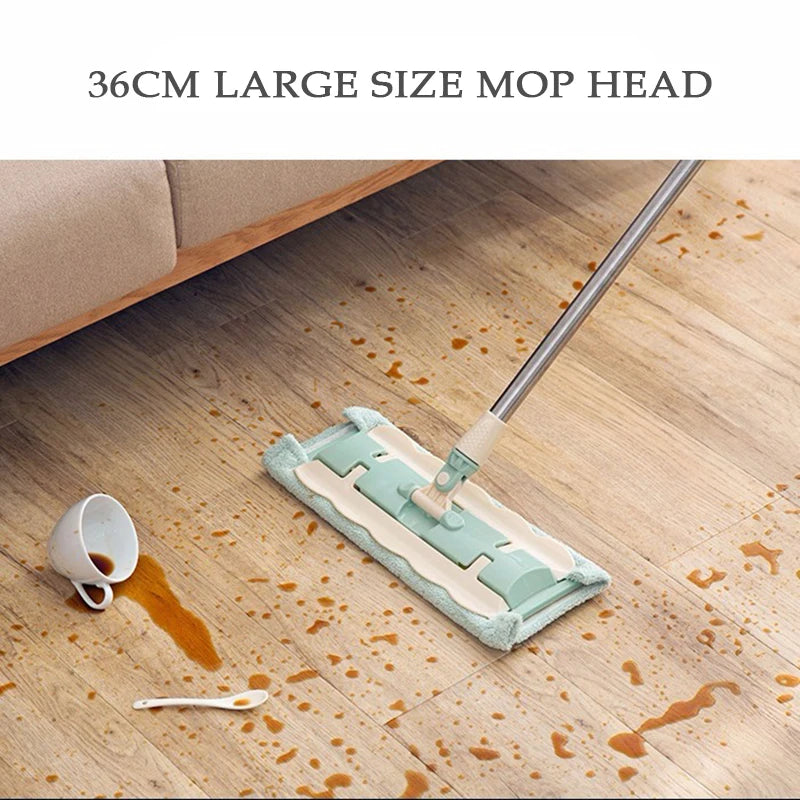 Adjustable Telescopic Microfiber Mop