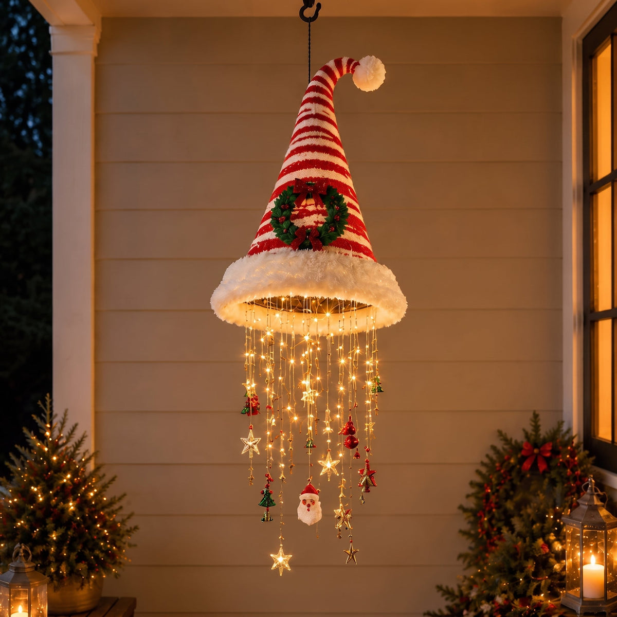 Christmas Bell Hanging LED Lamp
