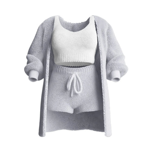 LuxCozy Knit Lounge Set