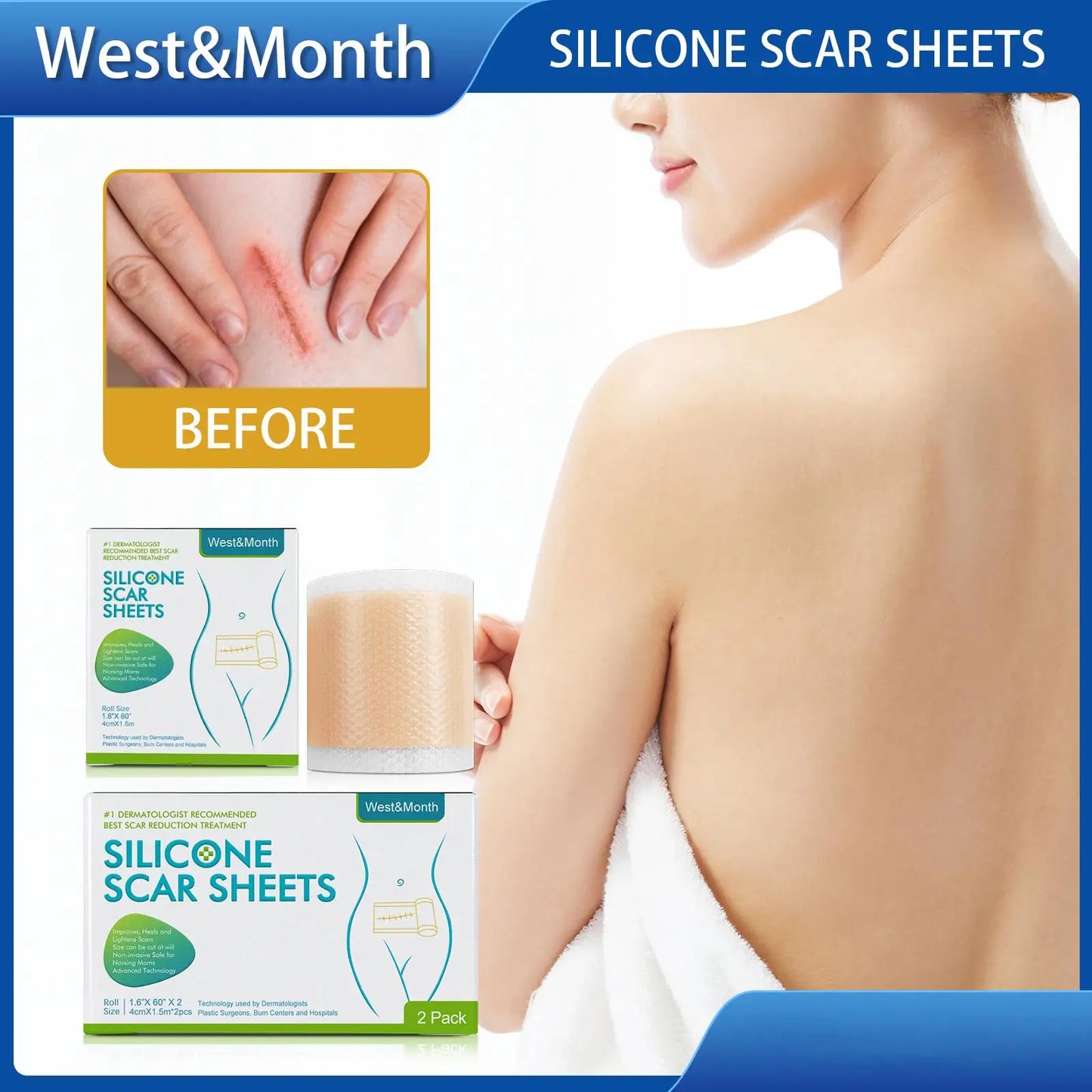 Silicon Scar Tape