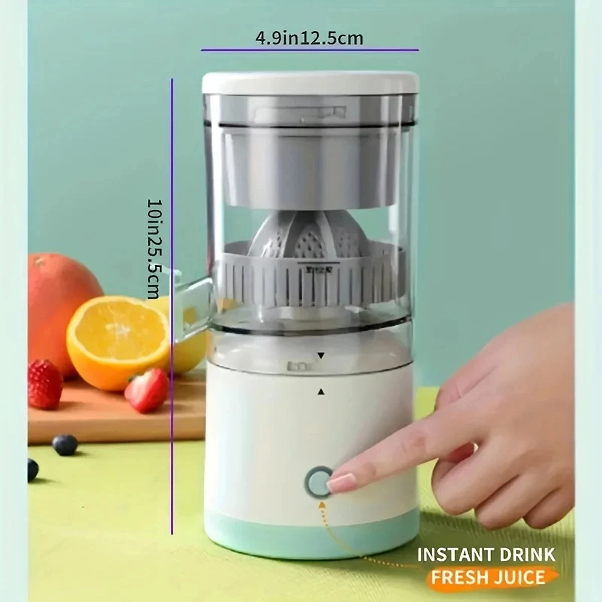 JuiceBlast™: Portable Electric Juicer