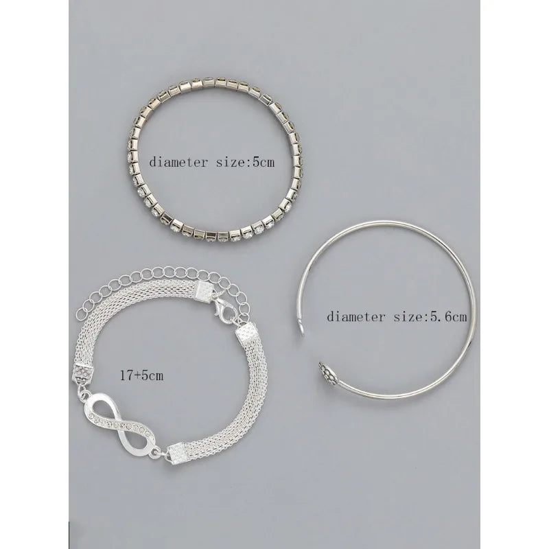 Crystal Heart Bracelet
