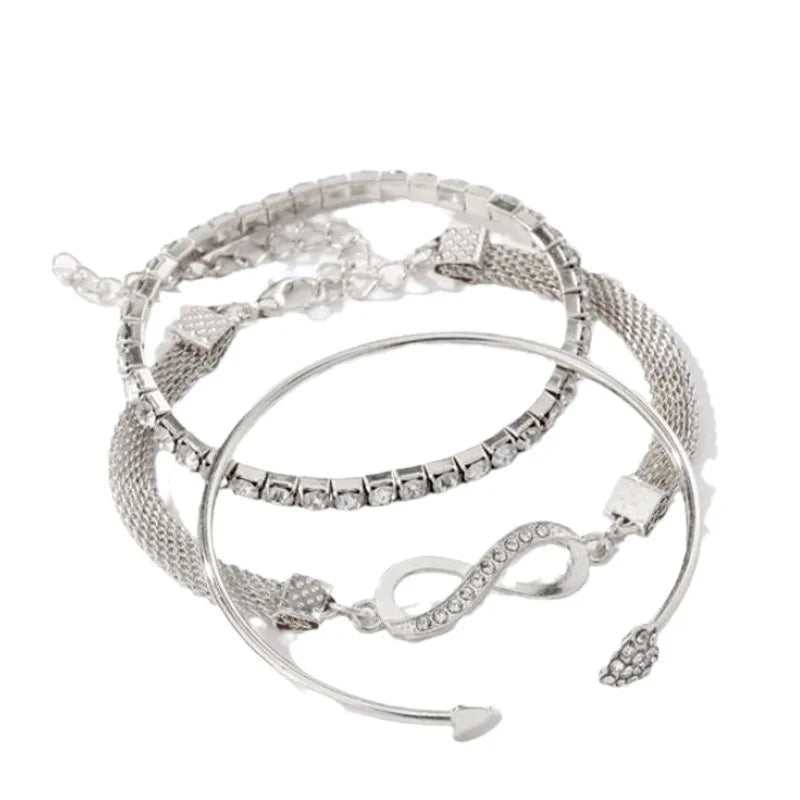 Crystal Heart Bracelet