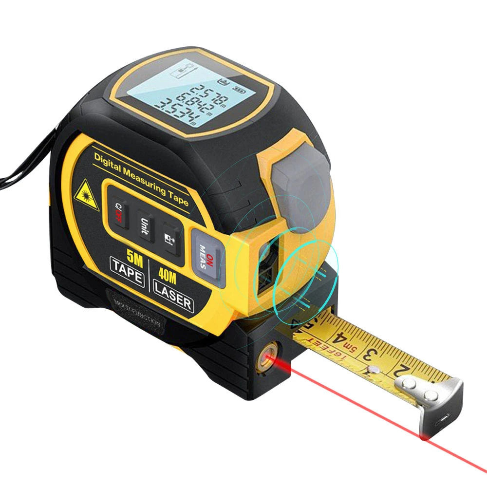 Digital and Laser Measurement Tape