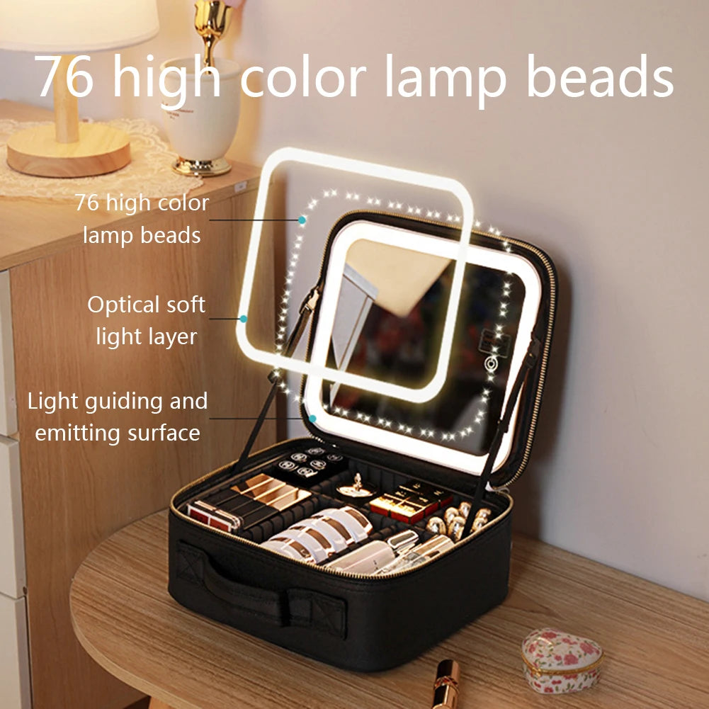 Smart LED Cosmetic Bag