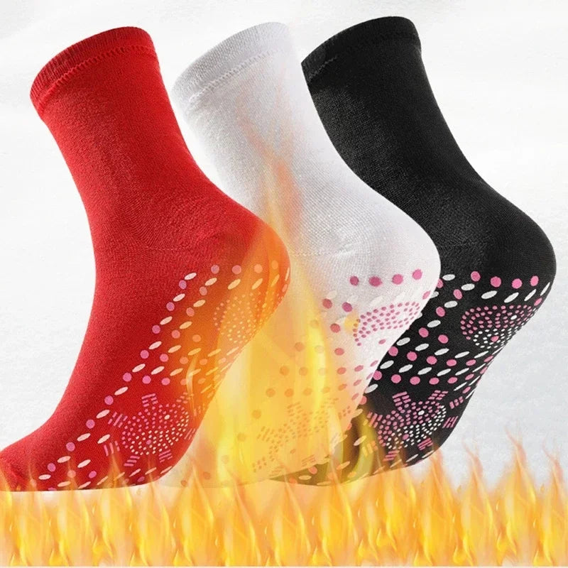 Tourmaline Acupressure Self-Heating Shaping Socks