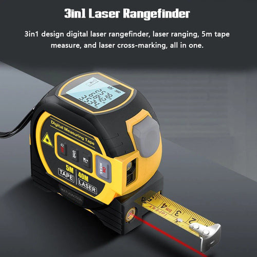 Digital and Laser Measurement Tape