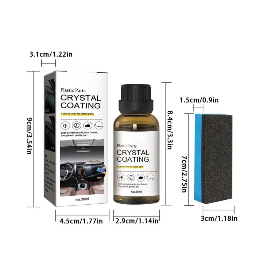 Ultimate Plastic Shine Restorer + Sponge