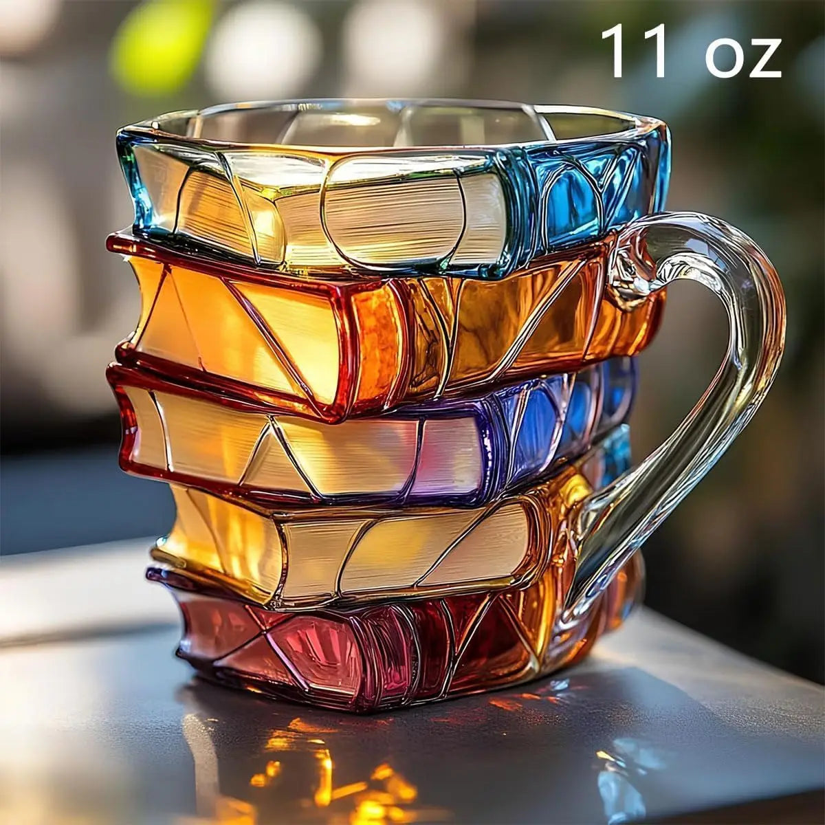 3D Painted Book Mug