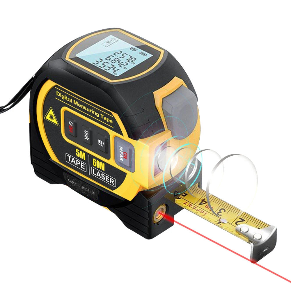 Digital and Laser Measurement Tape
