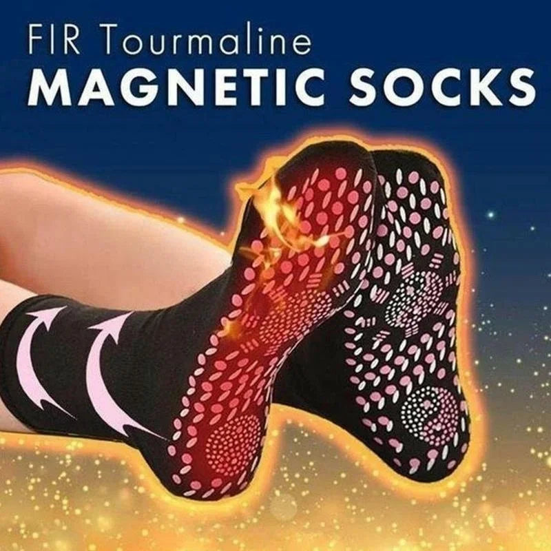 Tourmaline Acupressure Self-Heating Shaping Socks