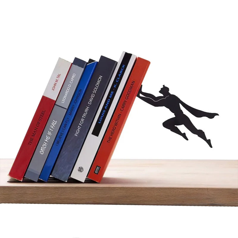 Superhero Bookend Figurines