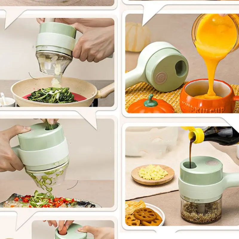 QuickChop™ - Electric Vegetable Cutter