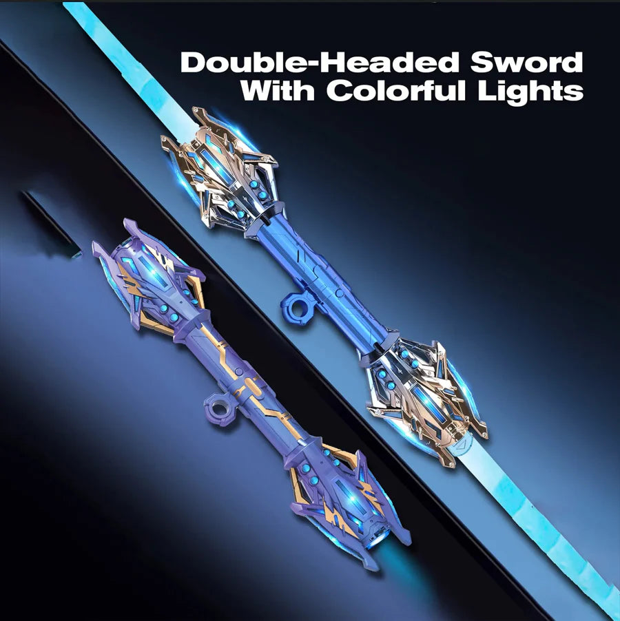 Double-Headed LED Lightsaber Toy
