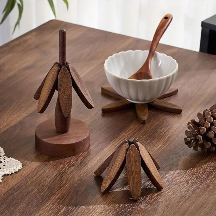 Premium Walnut Wood Placemats