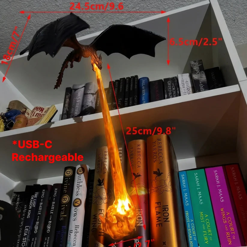 Dragon Flame Lamp