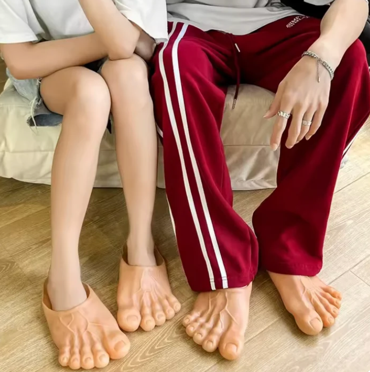 BigFooties Funny Giant Foot Slippers