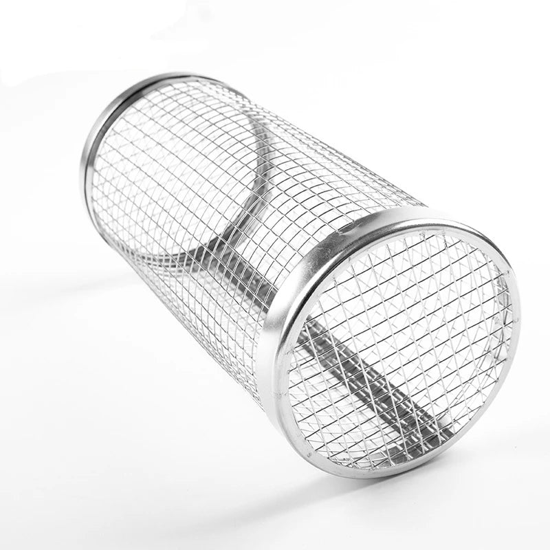 GrillEase⢠Rolling BBQ Basket