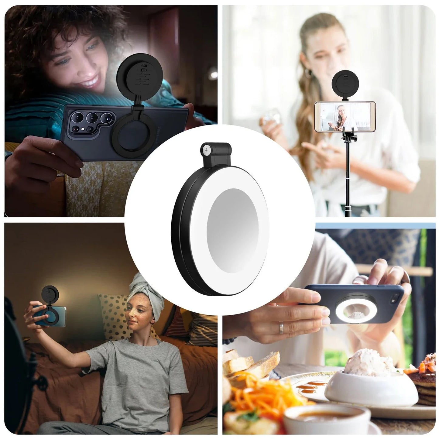 Magnetic Wireless LED Ring Light