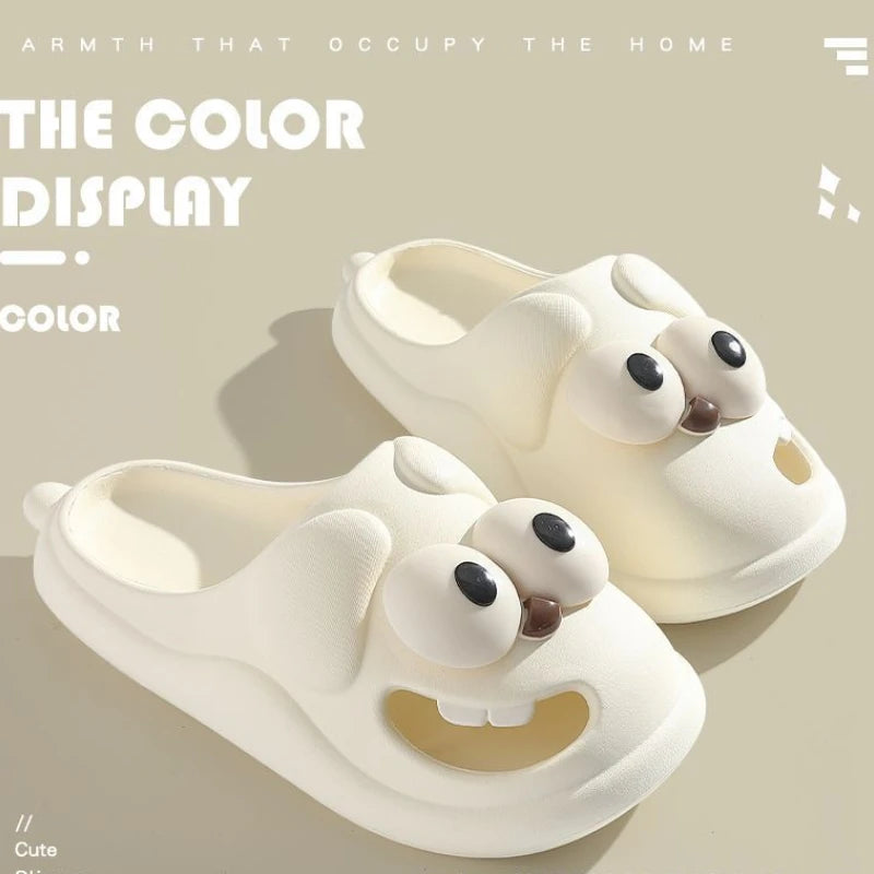 Sweet Pairs Kissing Slippers