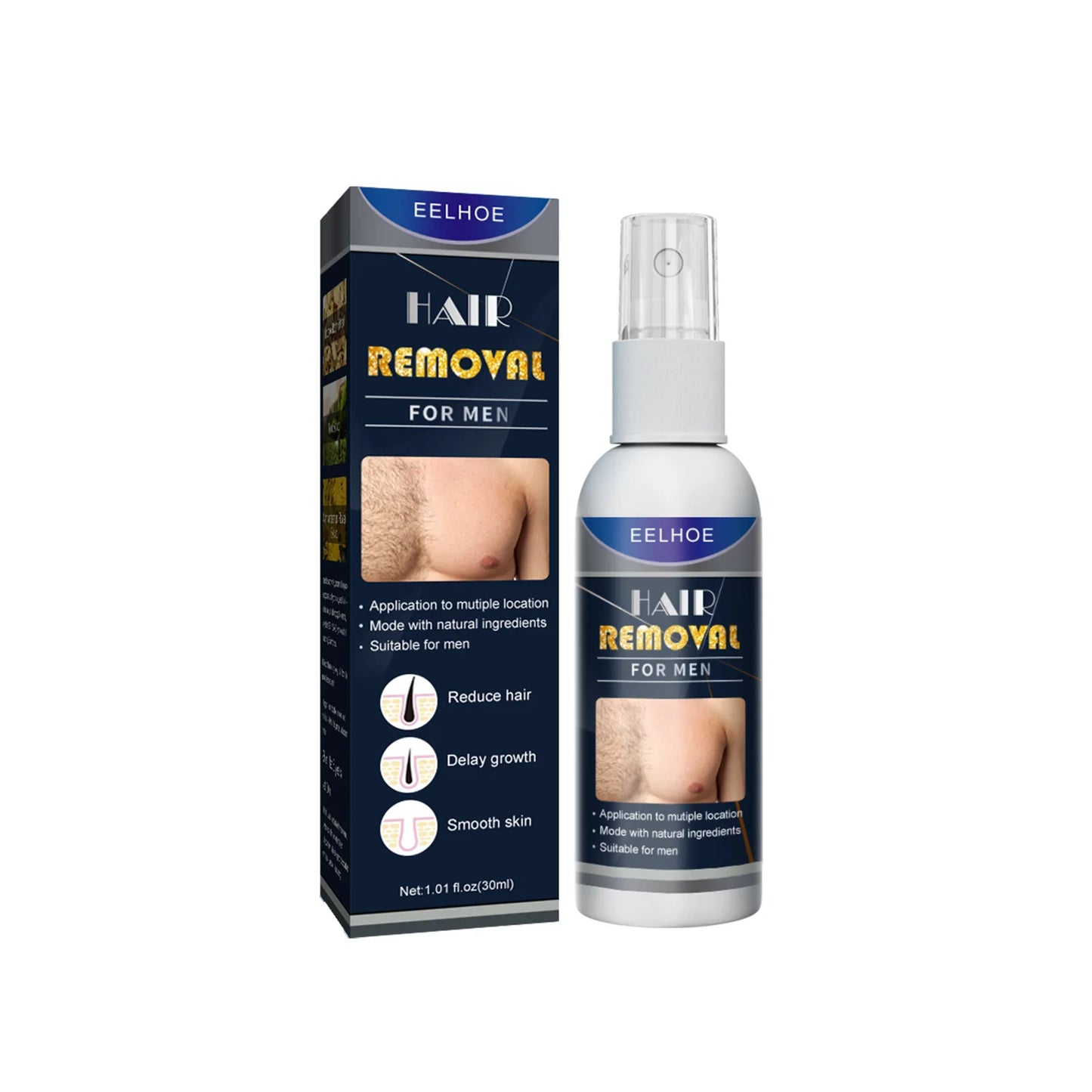 Semi-permanent Hair Removal Spray