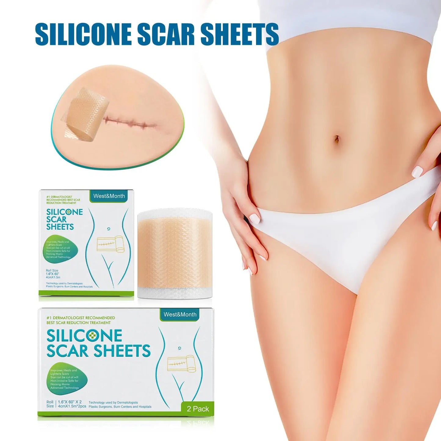 Silicon Scar Tape