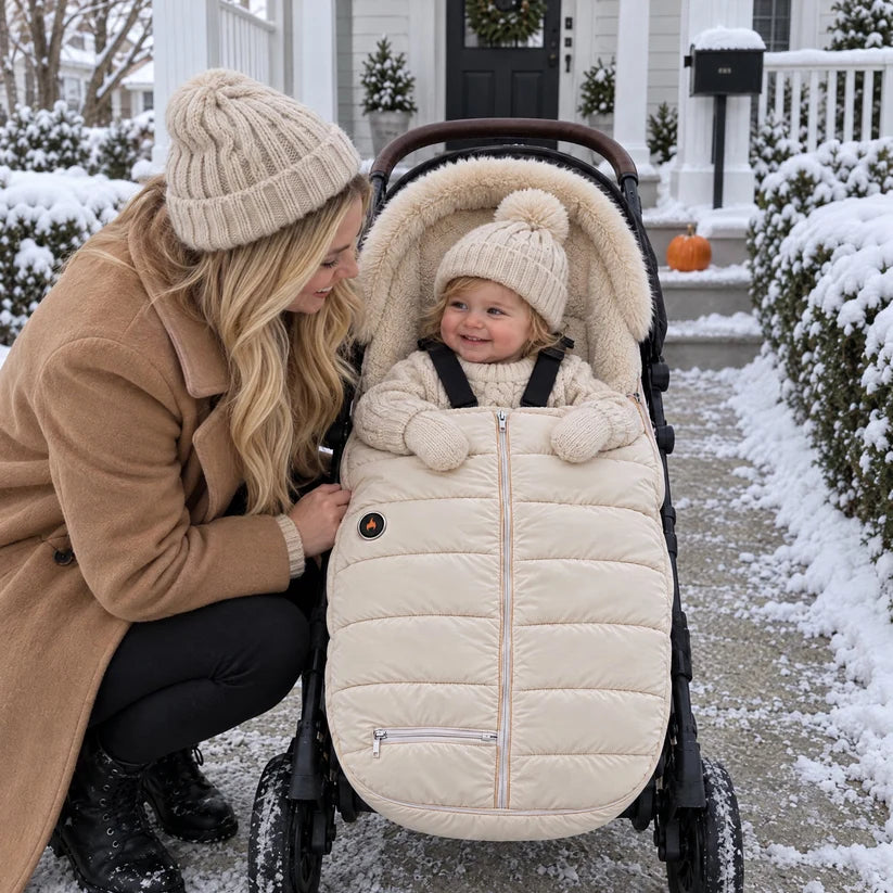 Cozy Heated Stroller Footmuff