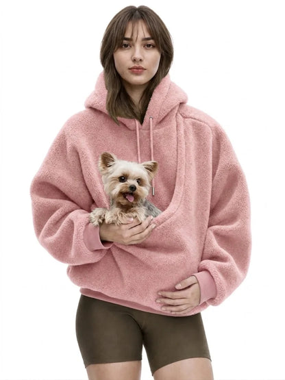 Cozy Pet Carry Hoodie