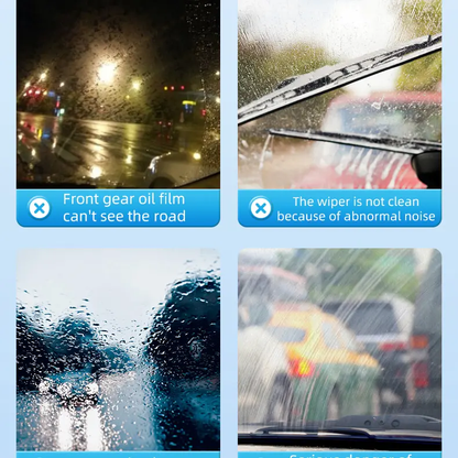 QIFOR Crystal Clear Windshield Cleaner