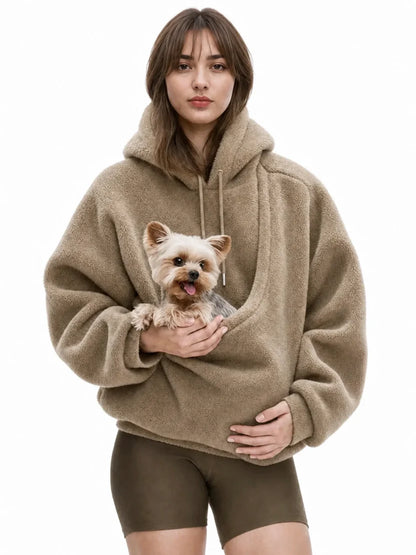 Cozy Pet Carry Hoodie