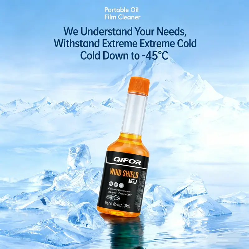 QIFOR Crystal Clear Windshield Cleaner