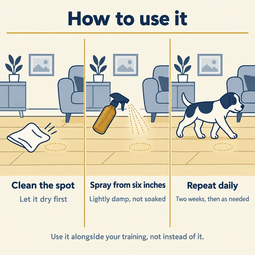 Dog Potty Training Spray