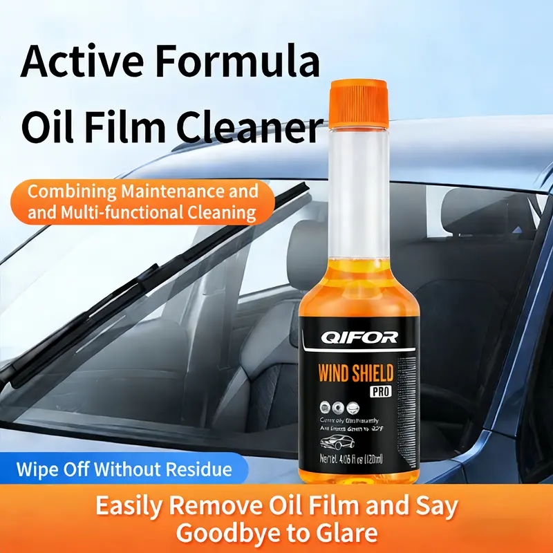 QIFOR Crystal Clear Windshield Cleaner