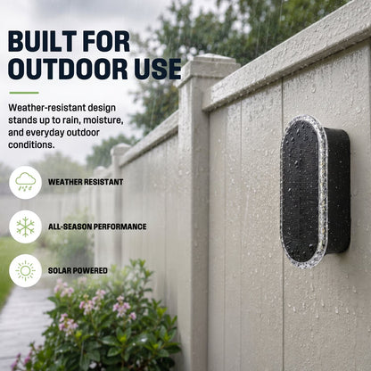 SolarGlow 8 Pack Fence Lights