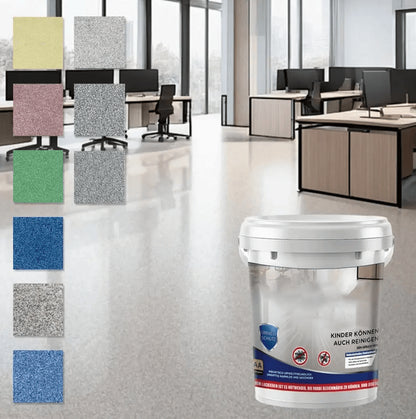 High-Gloss Marble Effect Epoxy Floor Coating