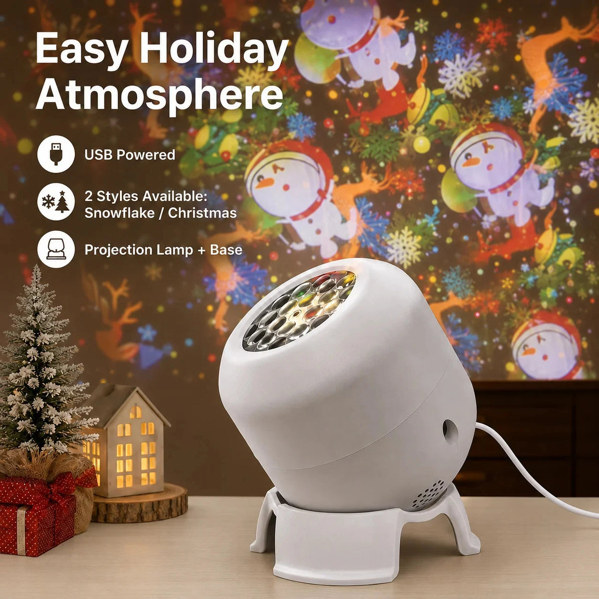 MagicGlow Christmas Sky Projector