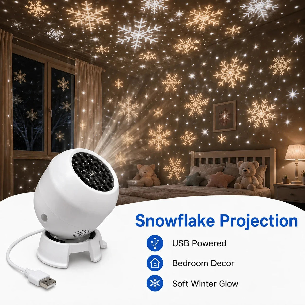 MagicGlow Christmas Sky Projector