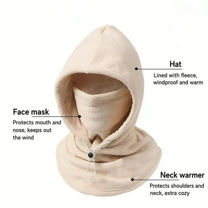 3-in-1 Winter Thermal Hood