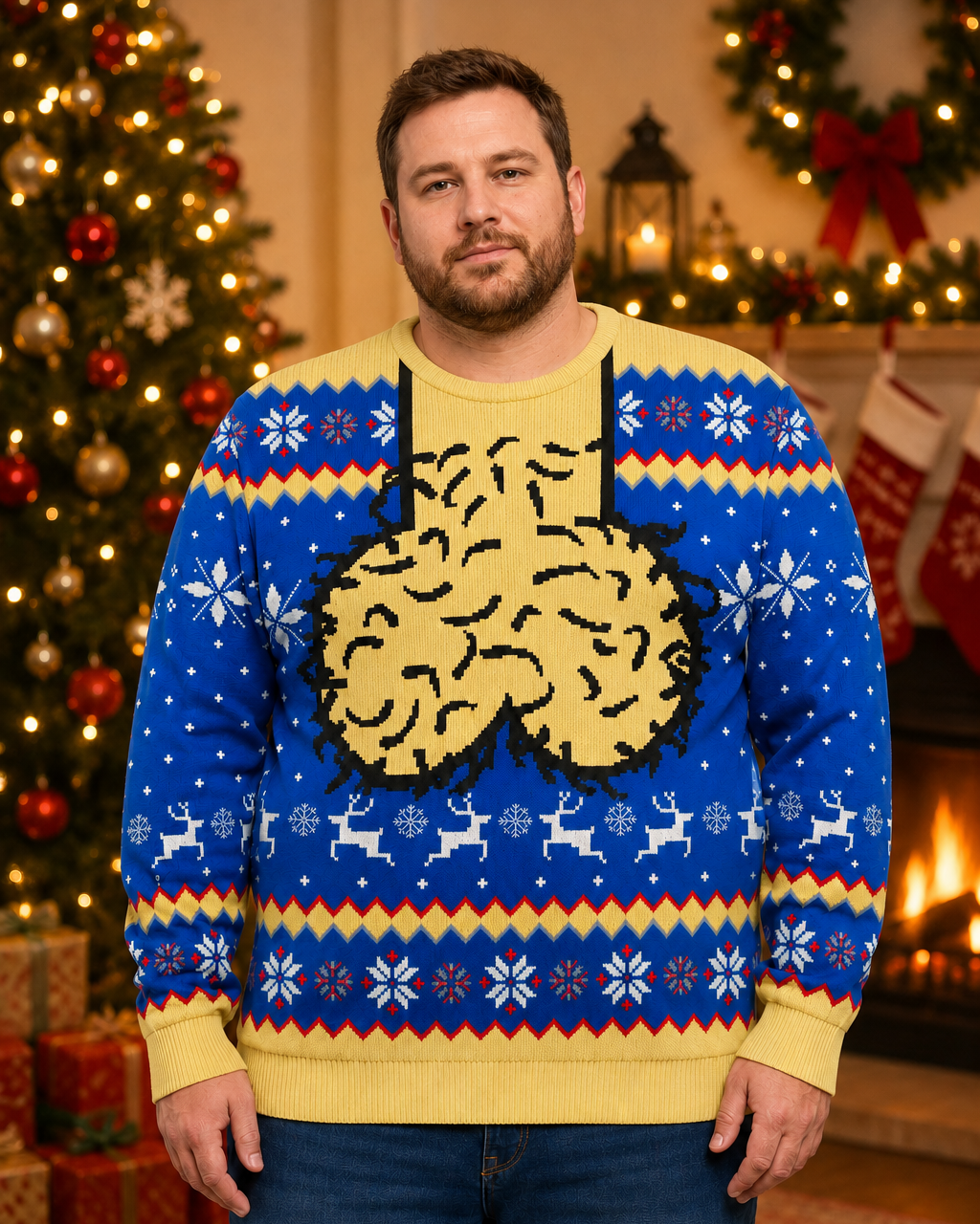 Festive Christmas Knit Sweater