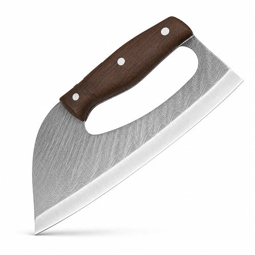 Stainless Steel Kitchen Cleaver Knife with Ergonomic Handle