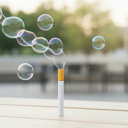 Bubble Blowing Cigarettes