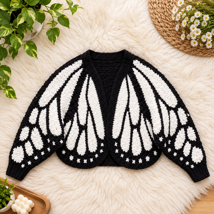 Butterfly Knit Cardigan